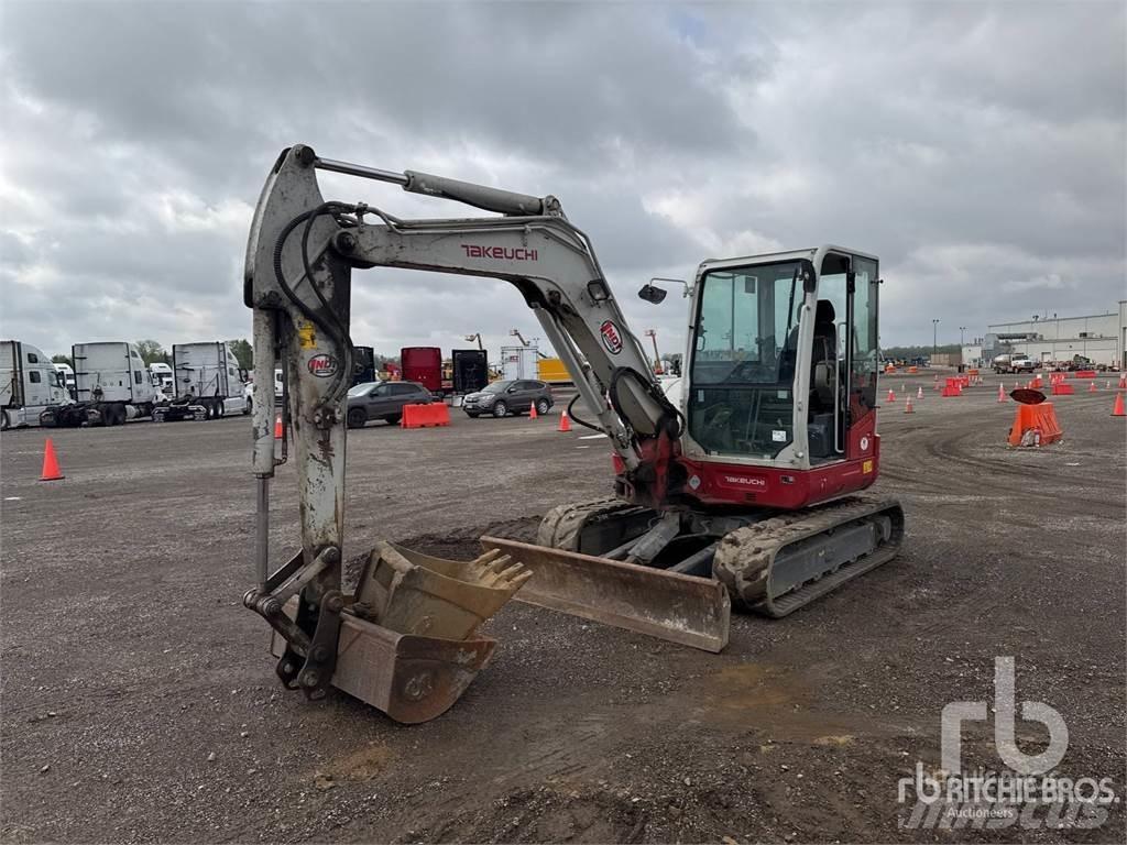 Takeuchi TB260 Mini ekskavatörler, 7 tona dek