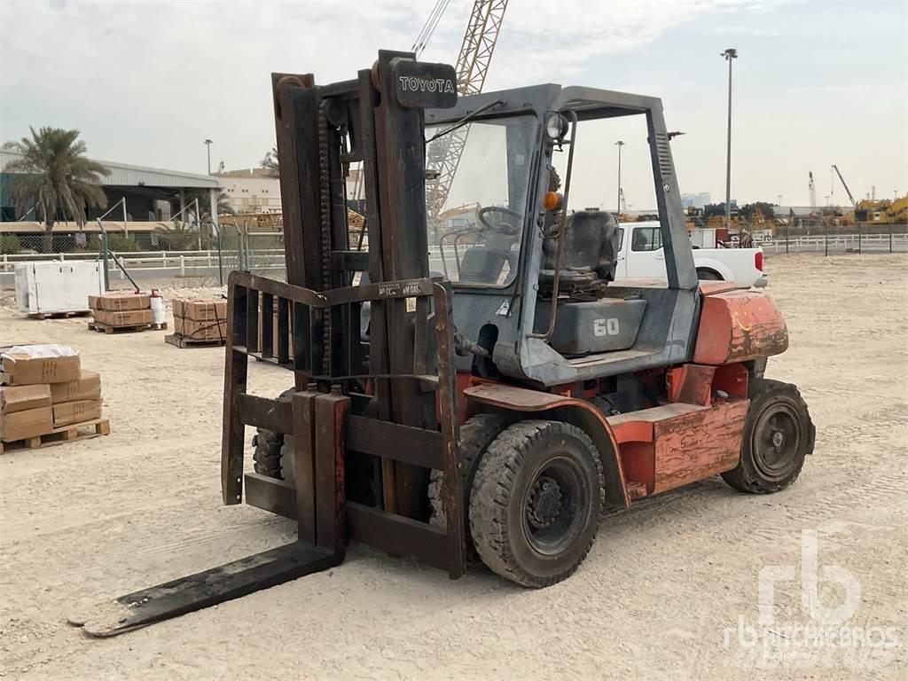 Toyota 5FG60 Dizel forkliftler