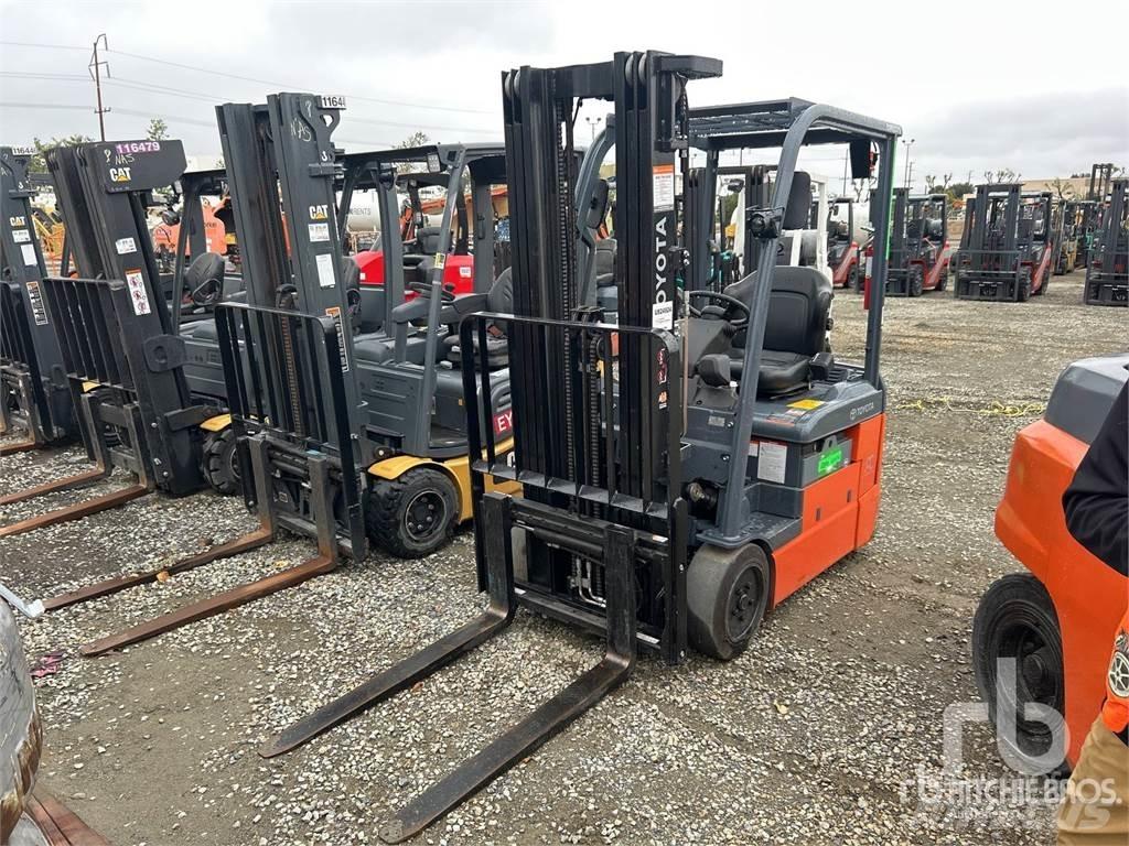 Toyota 8FBE15U Elektrikli forkliftler