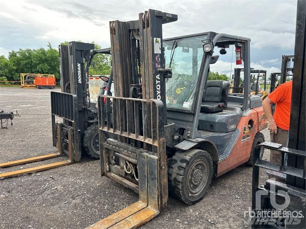 Toyota 8FD35U Dizel forkliftler