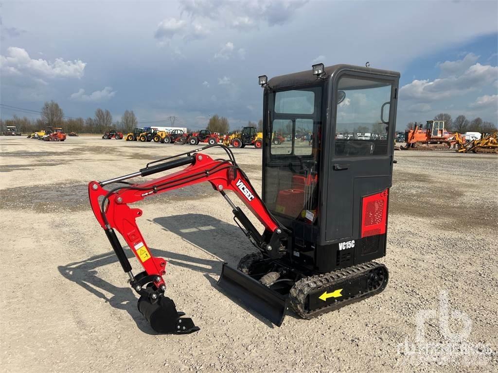 Vicsec VC15C Mini ekskavatörler, 7 tona dek