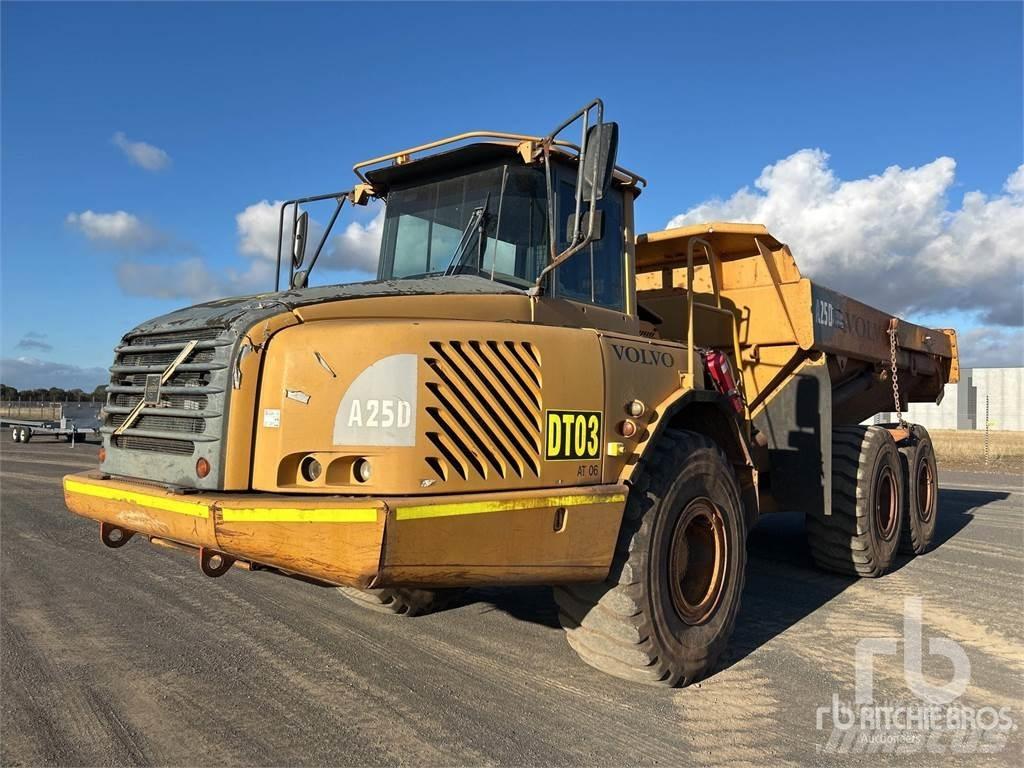 Volvo A25D Belden kirma kaya kamyonu