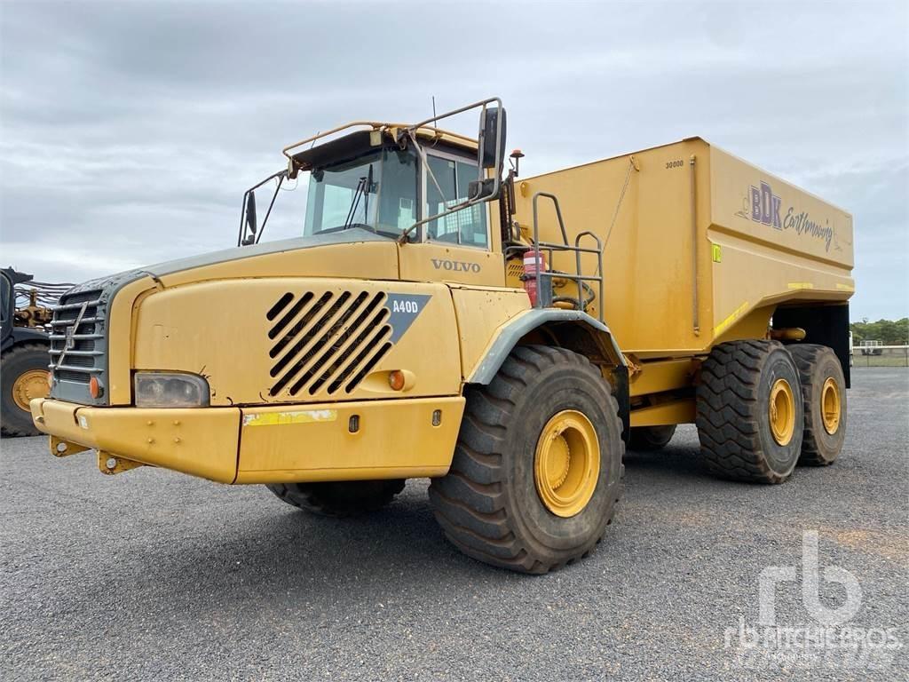 Volvo A40D Su tankerleri