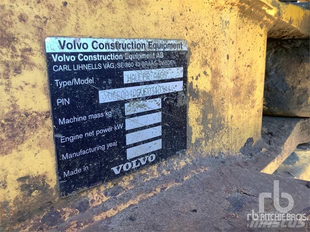 Volvo A40G Belden kirma kaya kamyonu