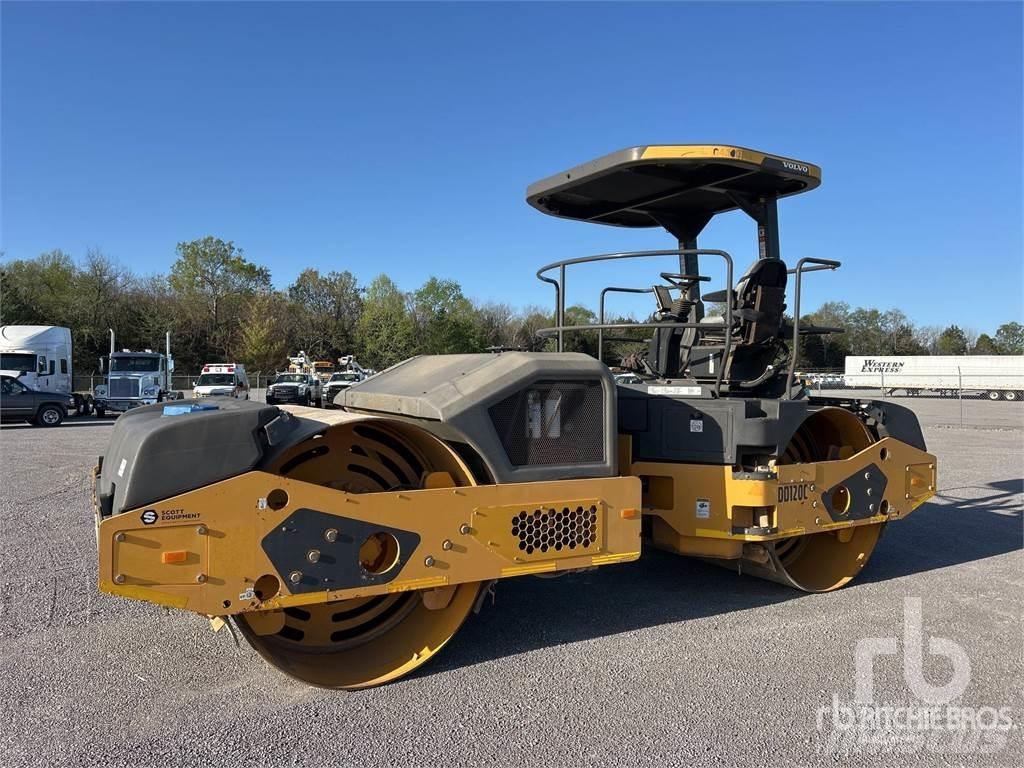 Volvo DD120C Çift tamburlu silindirler