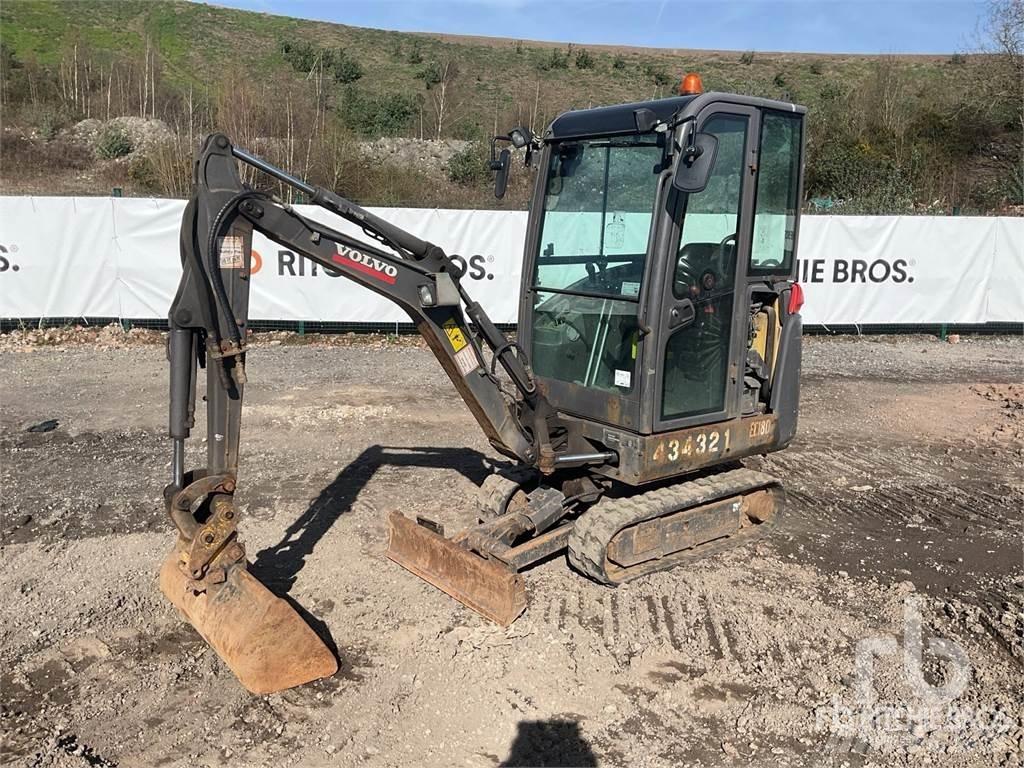Volvo EC18D Mini ekskavatörler, 7 tona dek