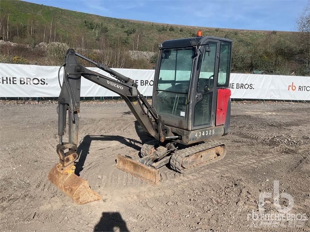 Volvo EC18D Mini ekskavatörler, 7 tona dek