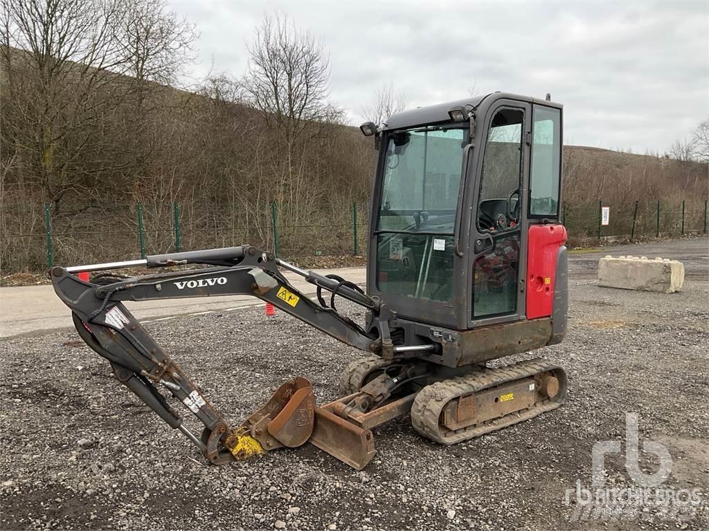 Volvo EC18D Mini ekskavatörler, 7 tona dek