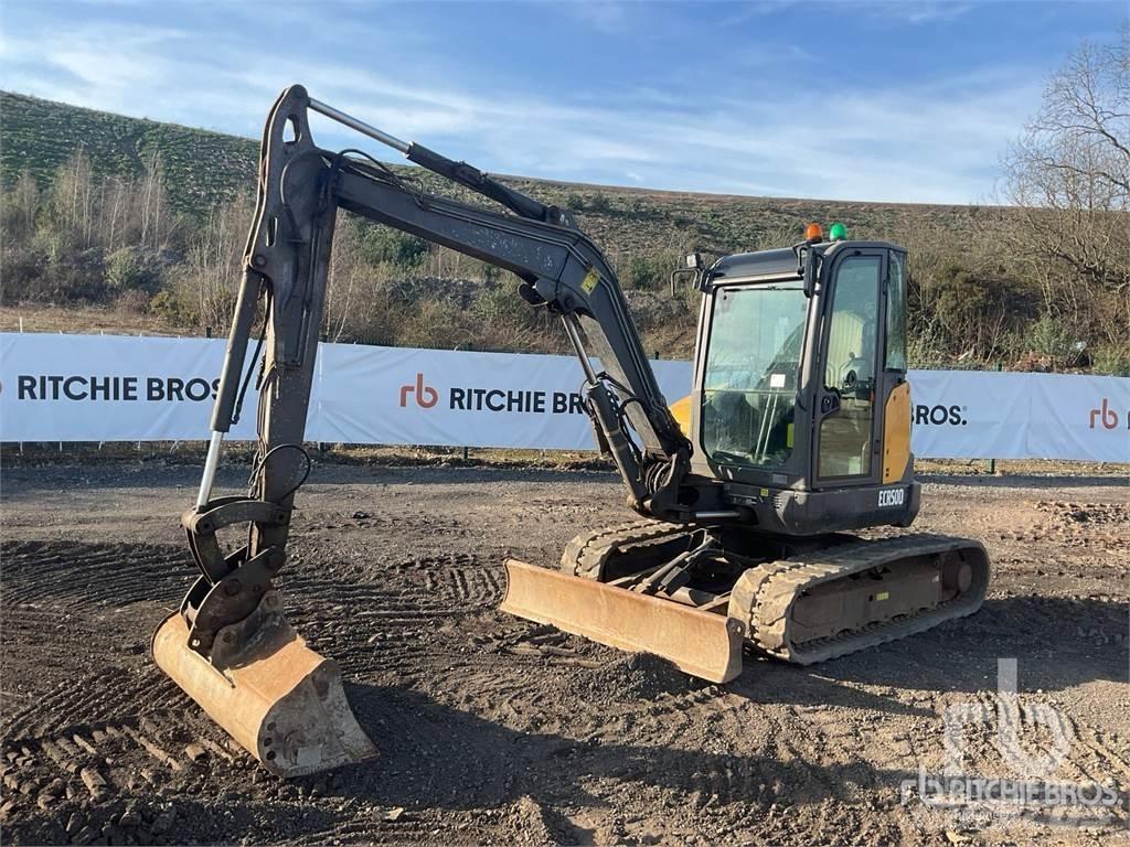 Volvo ECR50D Mini ekskavatörler, 7 tona dek