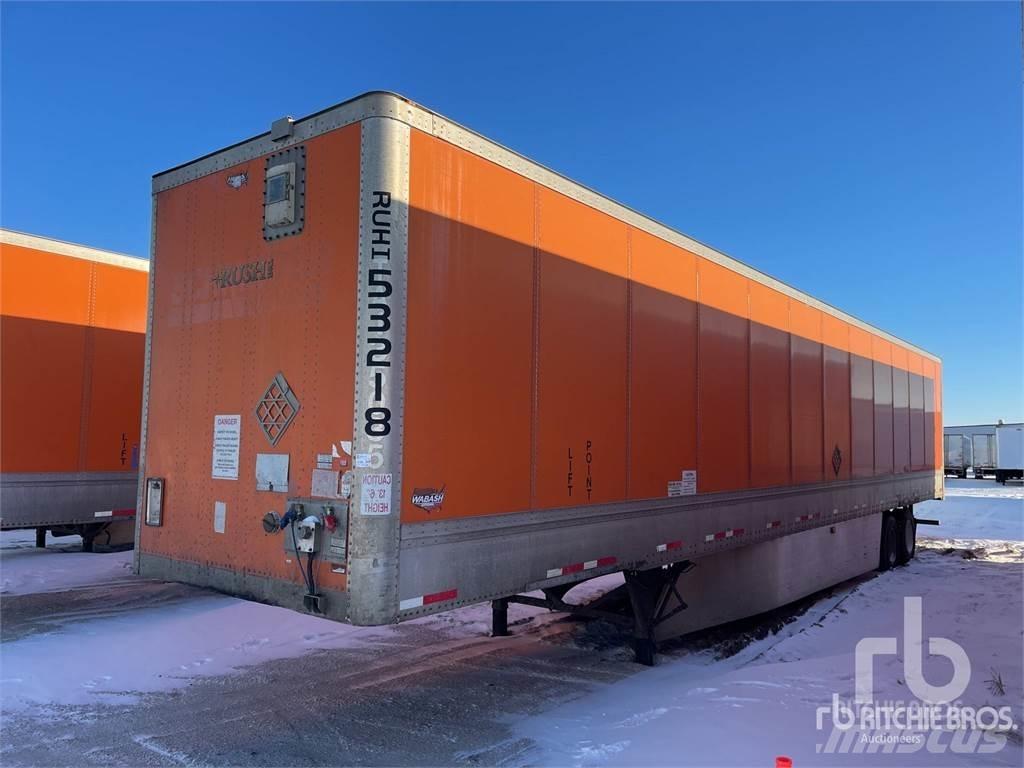 Wabash DVHDHPC Kapali kasa yari römorklar