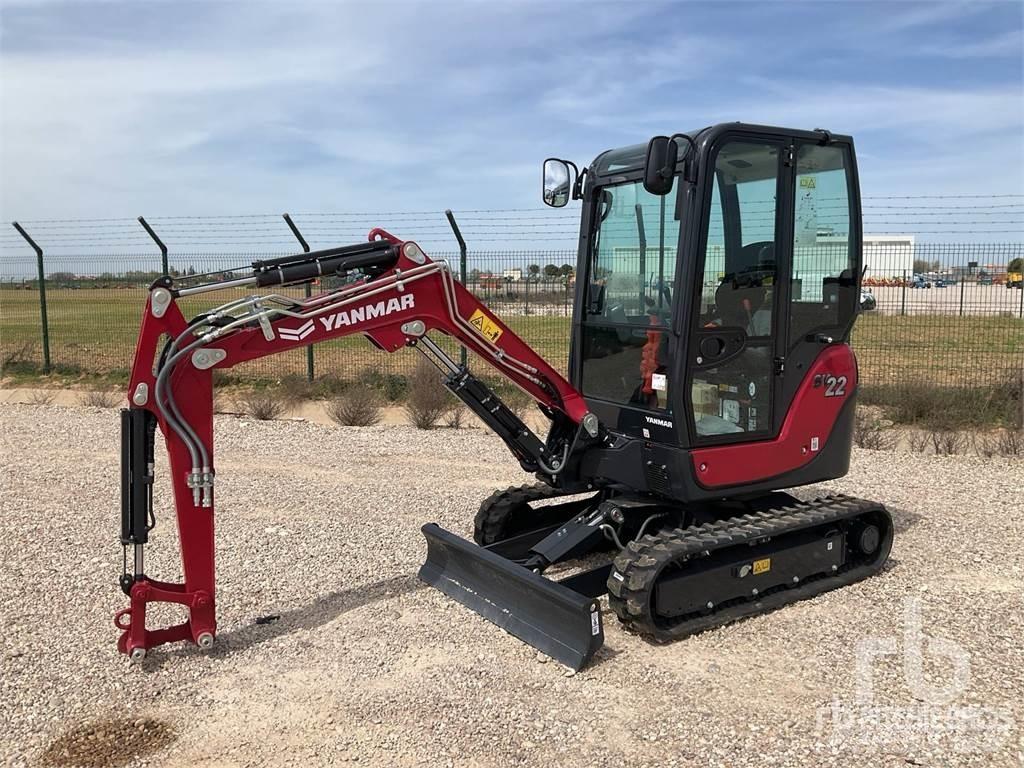 Yanmar SV22 Mini ekskavatörler, 7 tona dek