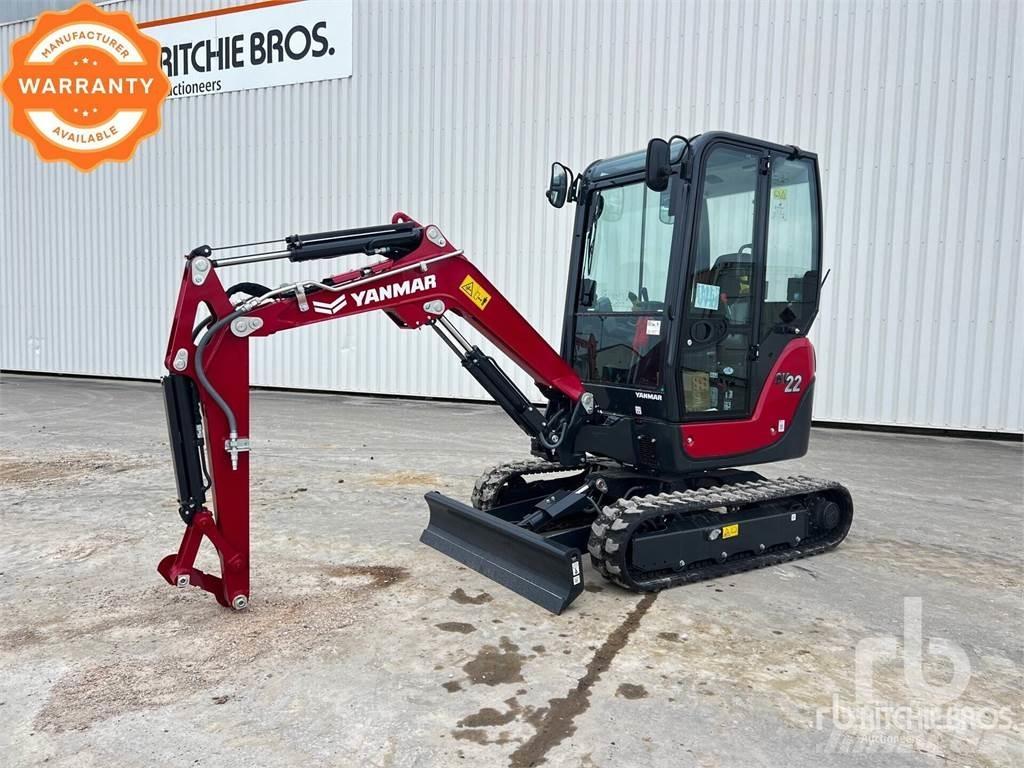 Yanmar SV22 Mini ekskavatörler, 7 tona dek