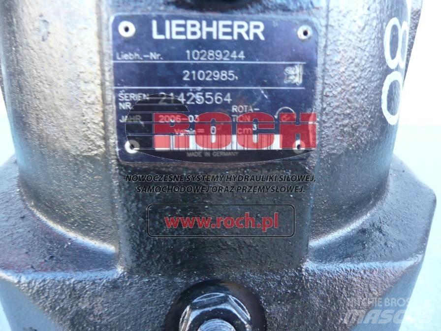 Liebherr 10289244 2102985 Motorlar