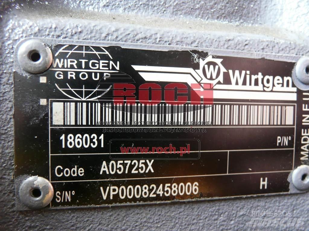 Wirtgen 186031 A05725X Motorlar