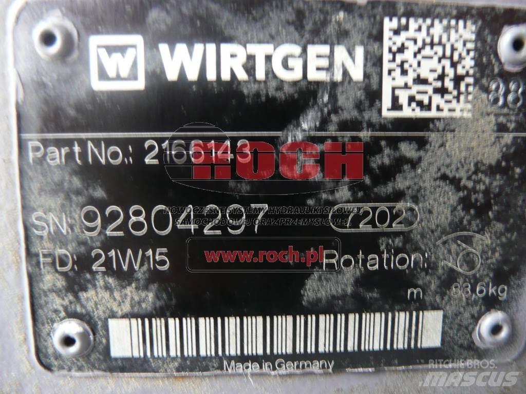 Wirtgen 2166143 Hidrolik