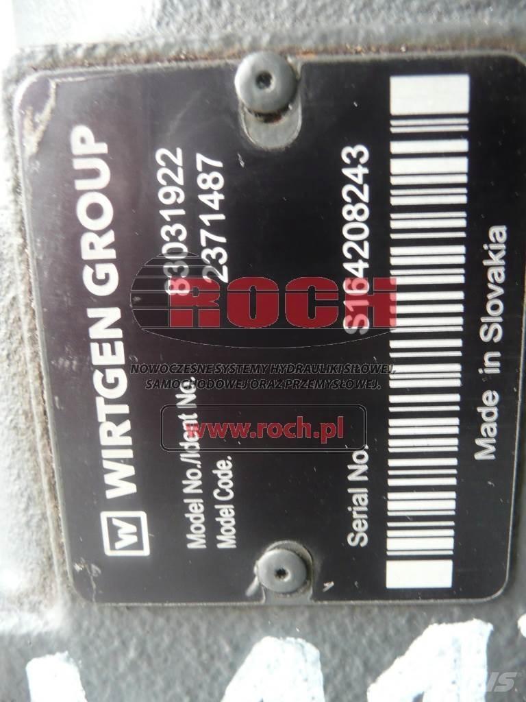 Wirtgen 83031922 2371487 Hidrolik