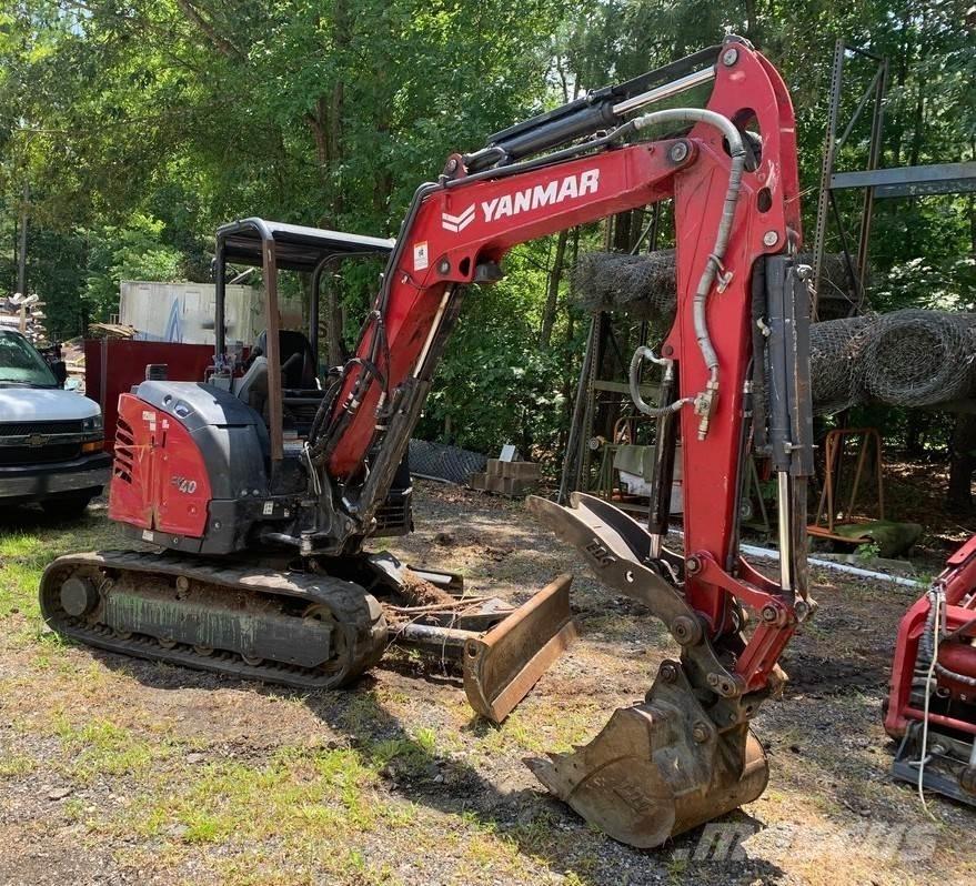 Yanmar SV40 Mini ekskavatörler, 7 tona dek