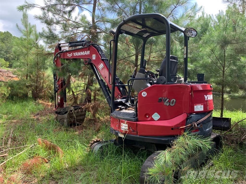 Yanmar SV40 Mini ekskavatörler, 7 tona dek