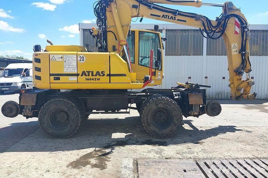 Atlas 1604 ZW Lastik tekerli ekskavatörler