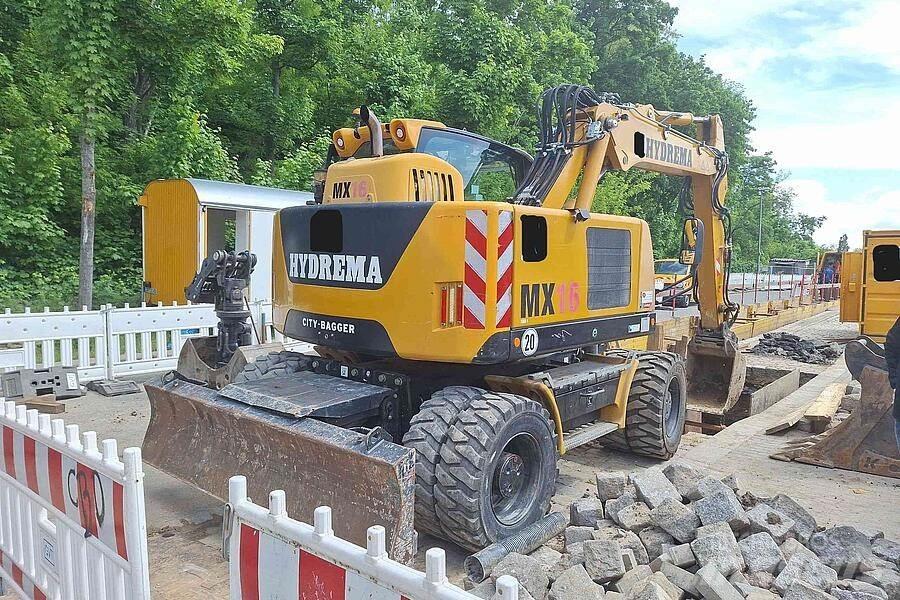 Hydrema MX 15 Lastik tekerli ekskavatörler