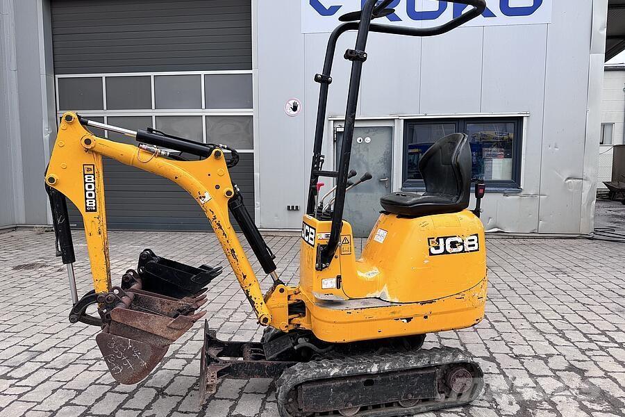 JCB 8008 CTS Mini ekskavatörler, 7 tona dek