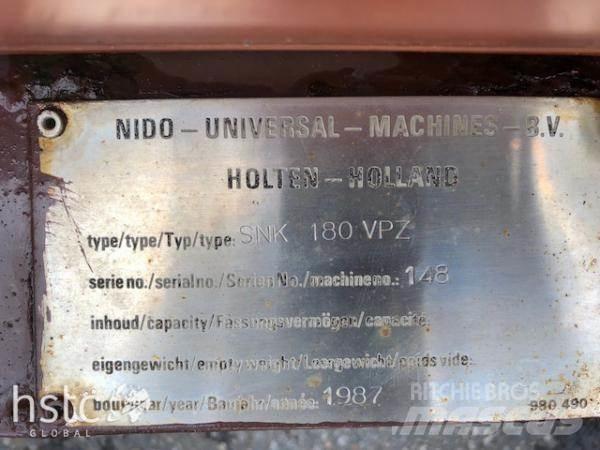 Schmidt Nido SNK 180 Kar küreme biçaklari