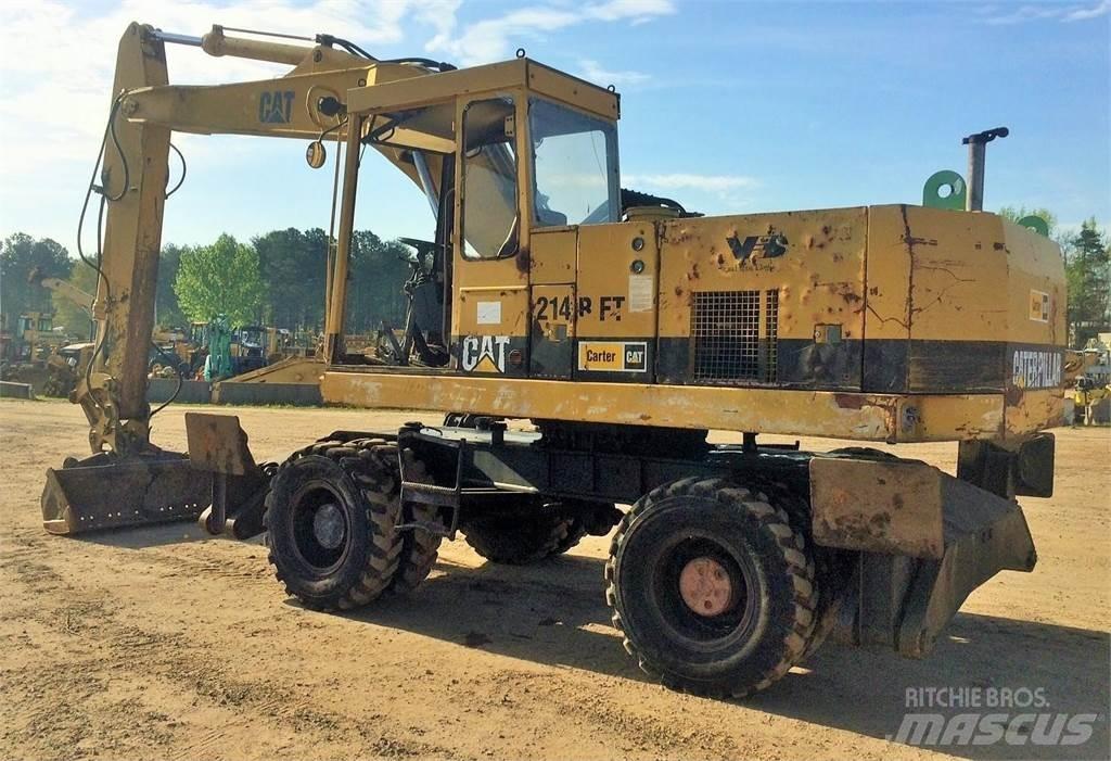 CAT 214B FT Lastik tekerli ekskavatörler