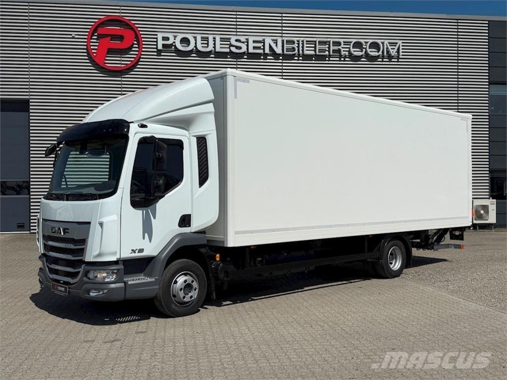 DAF XB230 med lift Kapali kasa kamyonlar
