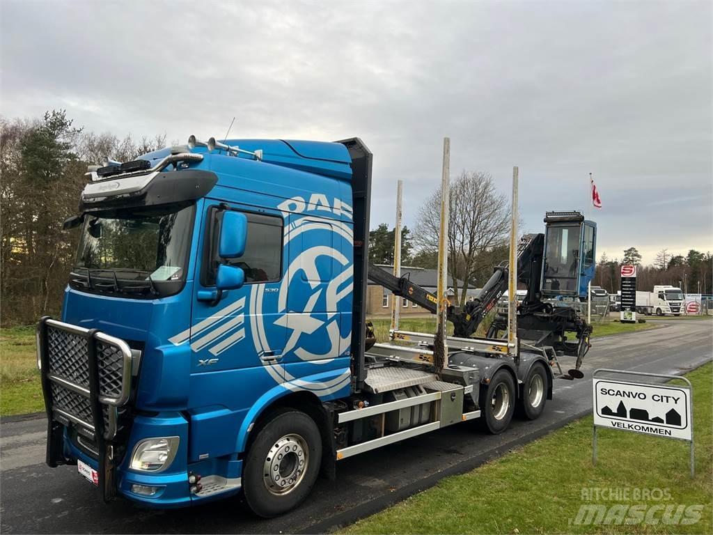 DAF XF530 FAT 6x4 Tomruk kamyonlari