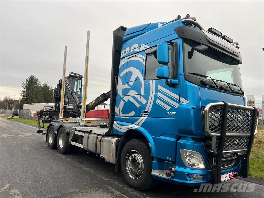 DAF XF530 FAT 6x4 Tomruk kamyonlari