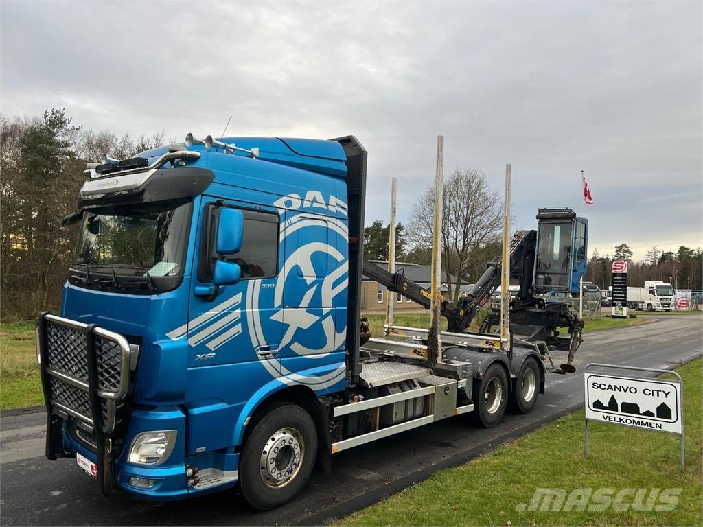 DAF XF530 FAT 6x4 Tomruk kamyonlari