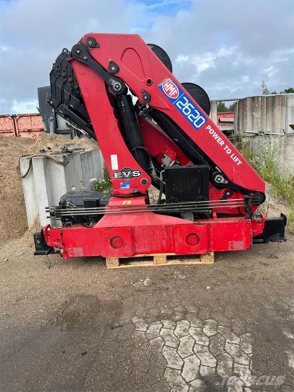 HMF 2620K5 RC Yükleme vinçleri