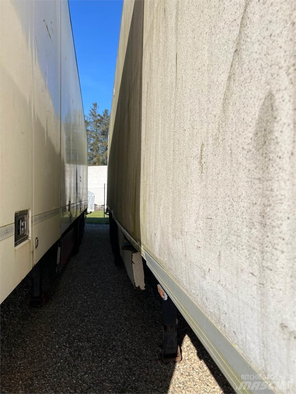 Krone 13,6 mtr boks Kapali kasa yari römorklar
