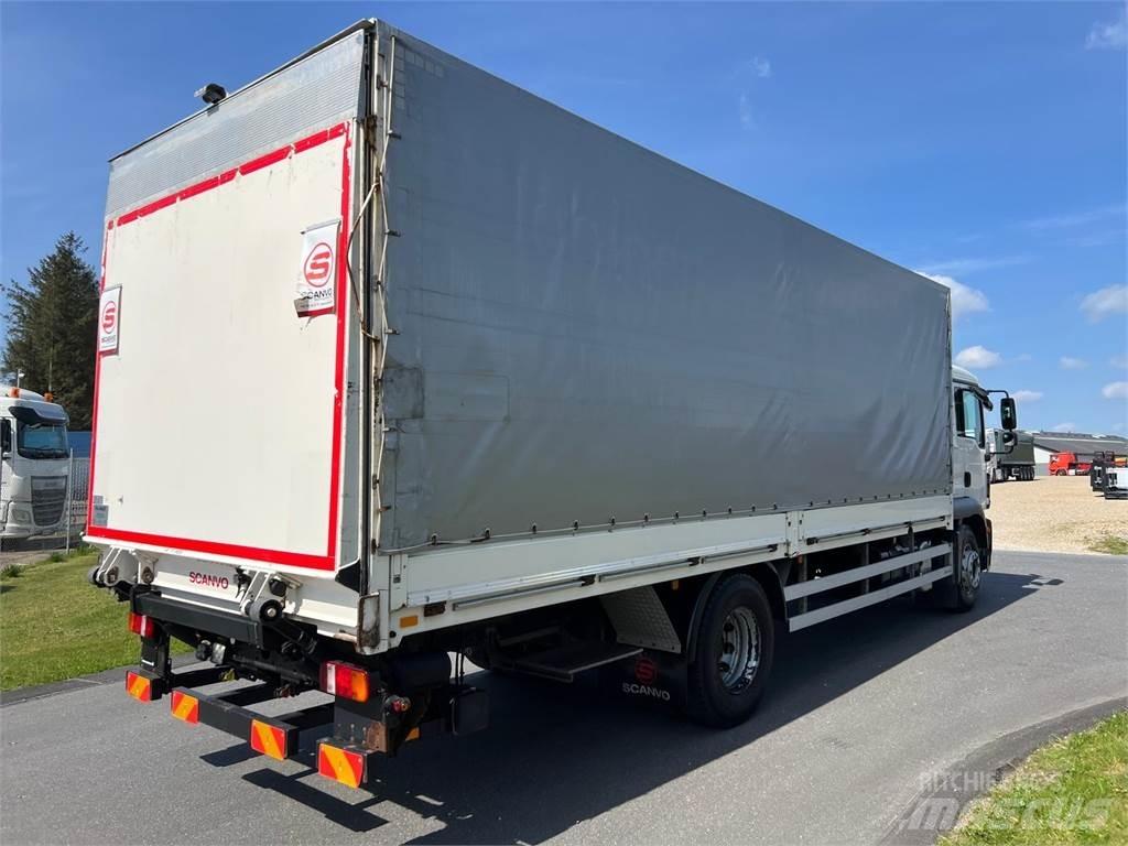 MAN TGM 18-340 BL Kayar tenteli kamyonlar