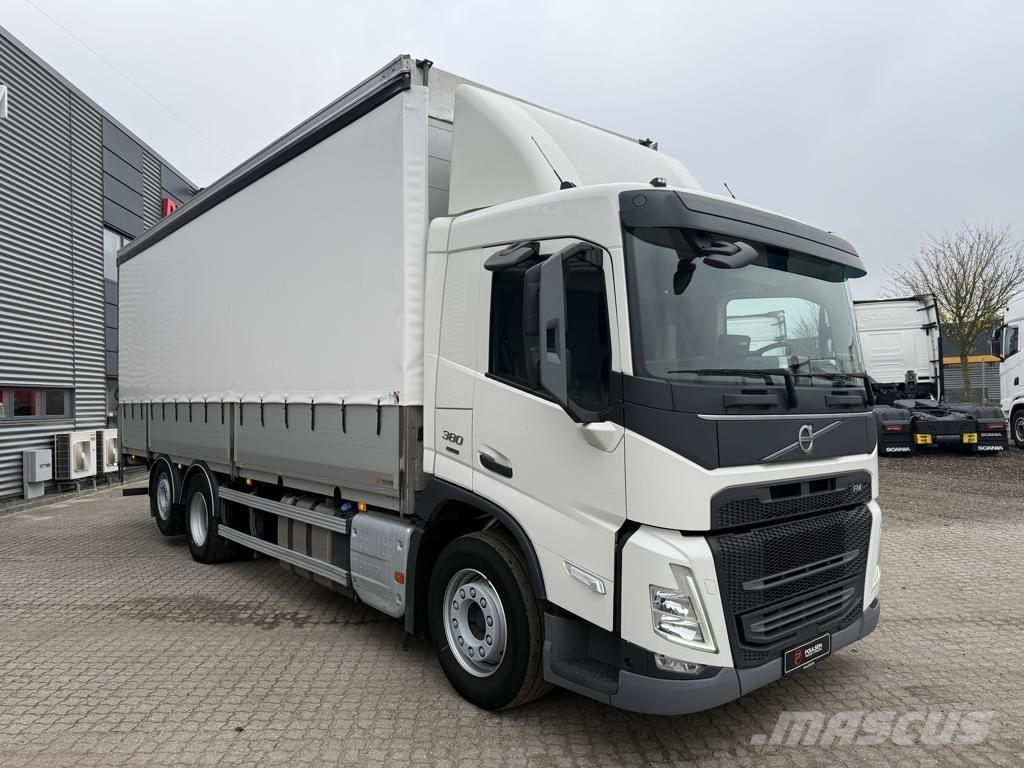 Volvo FM380 Kayar tenteli kamyonlar