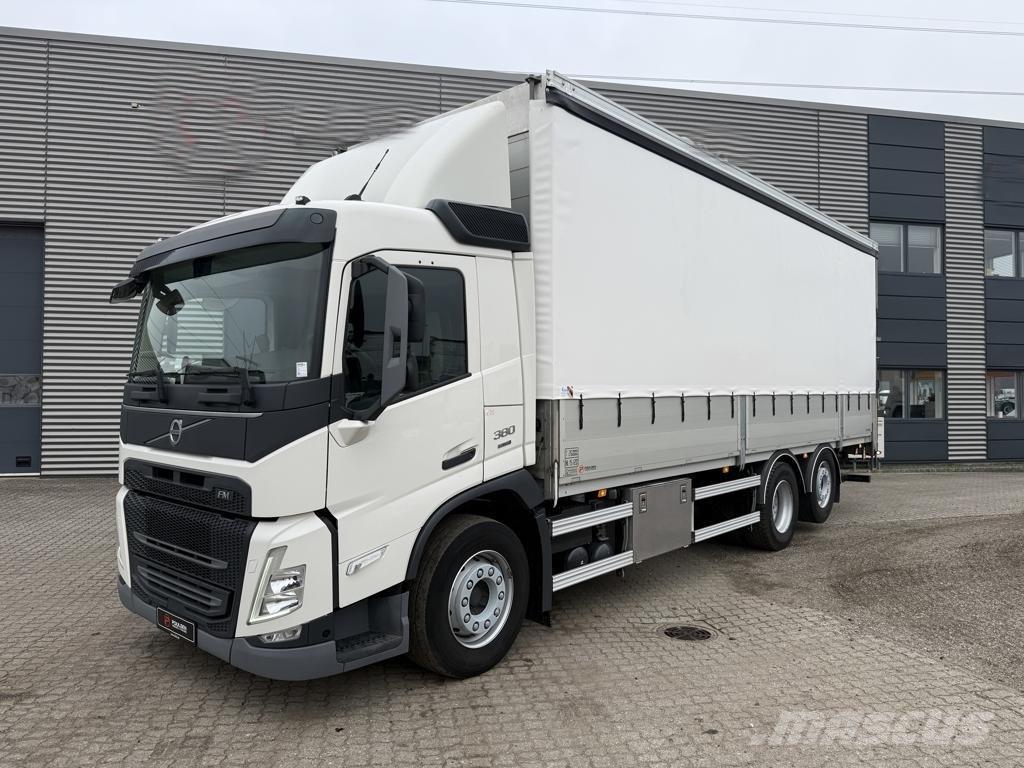 Volvo FM380 Kayar tenteli kamyonlar
