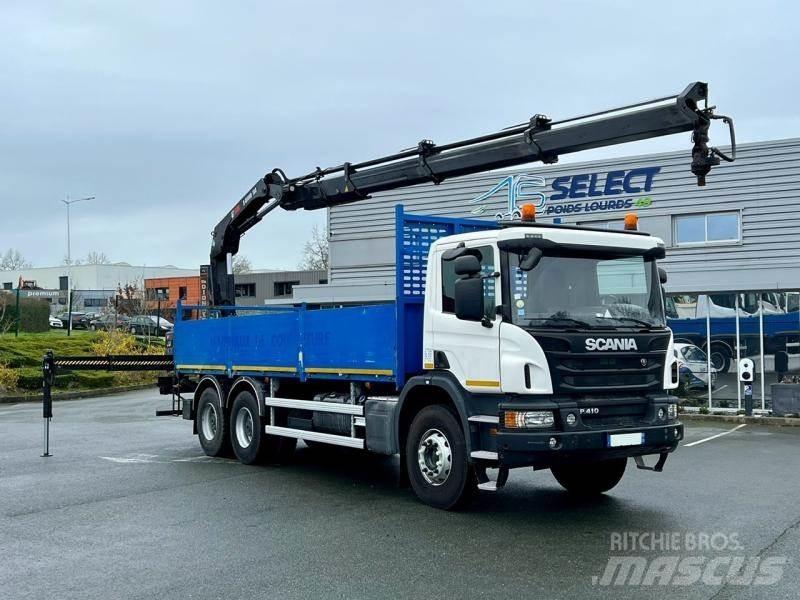 Scania P 410 Araç üzeri vinçler