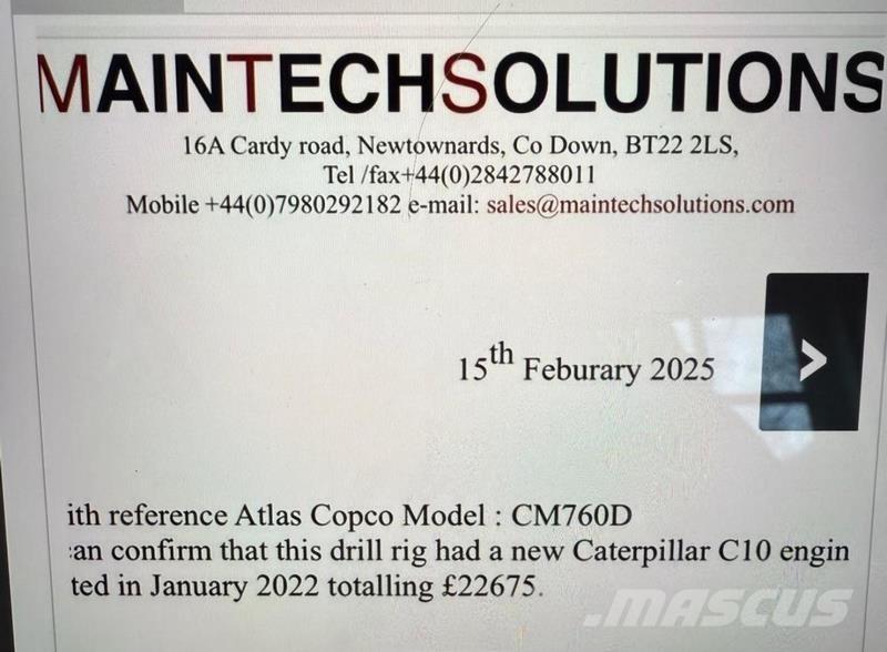 Atlas Copco CM-760D Diger