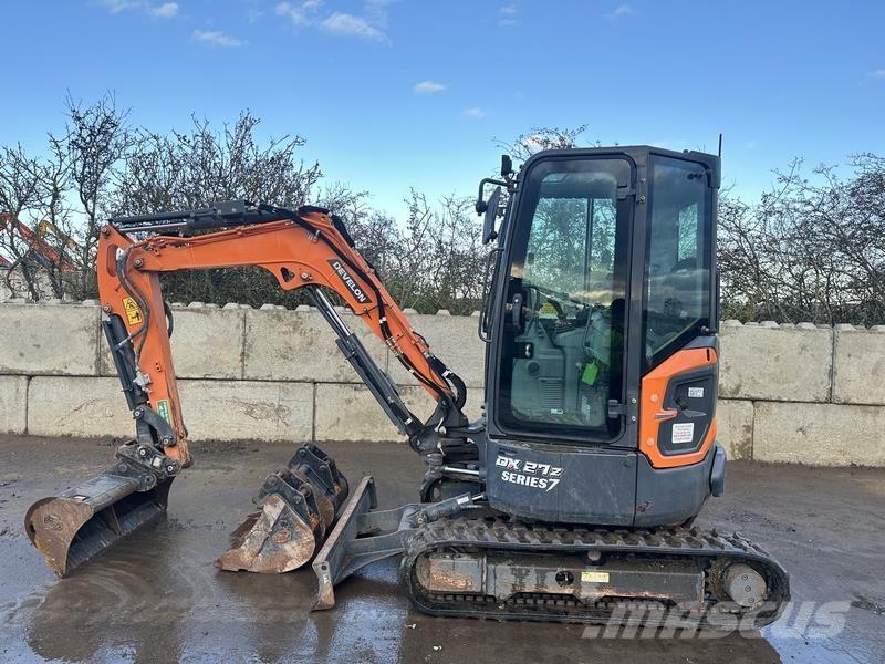 Doosan DX27 Paletli ekskavatörler