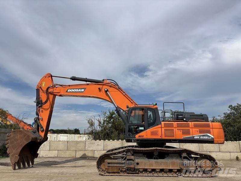 Doosan DX530LC-7 Paletli ekskavatörler