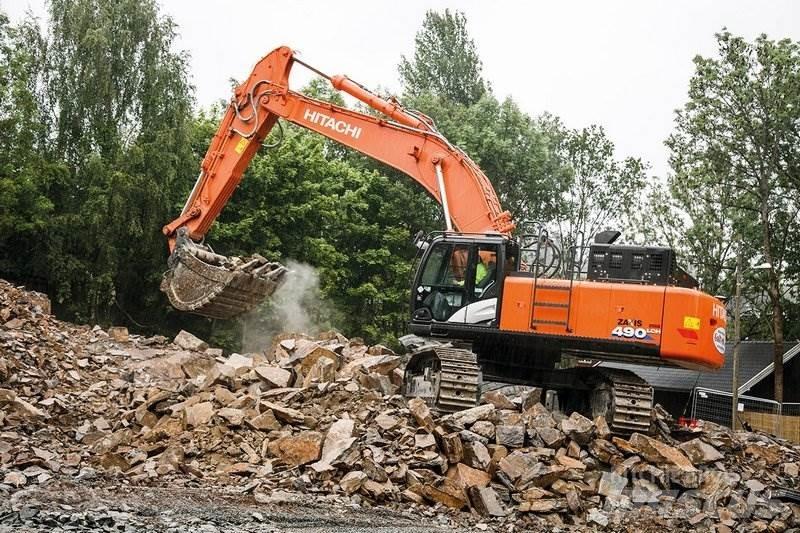 Hitachi ZX490 Paletli ekskavatörler