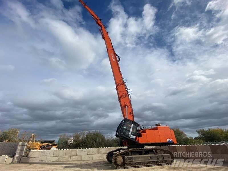 Hitachi ZX870 Yıkım ekskavatörleri