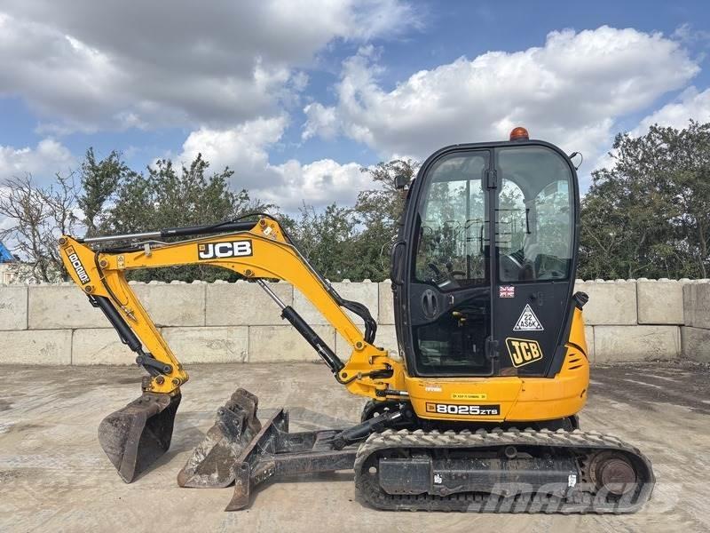 JCB 8025 ZTS Mini ekskavatörler, 7 tona dek