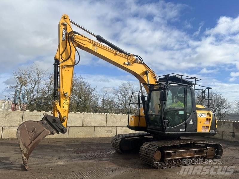 JCB JS145 LC T4 Paletli ekskavatörler