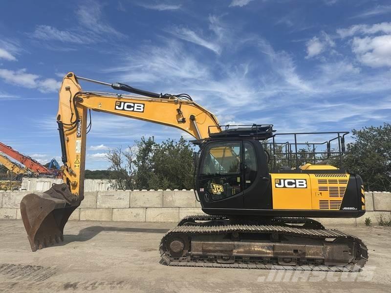 JCB JS220 LC Paletli ekskavatörler