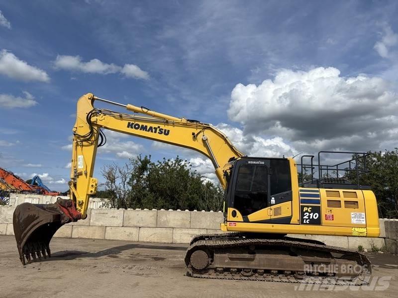Komatsu PC210LC-10 Paletli ekskavatörler