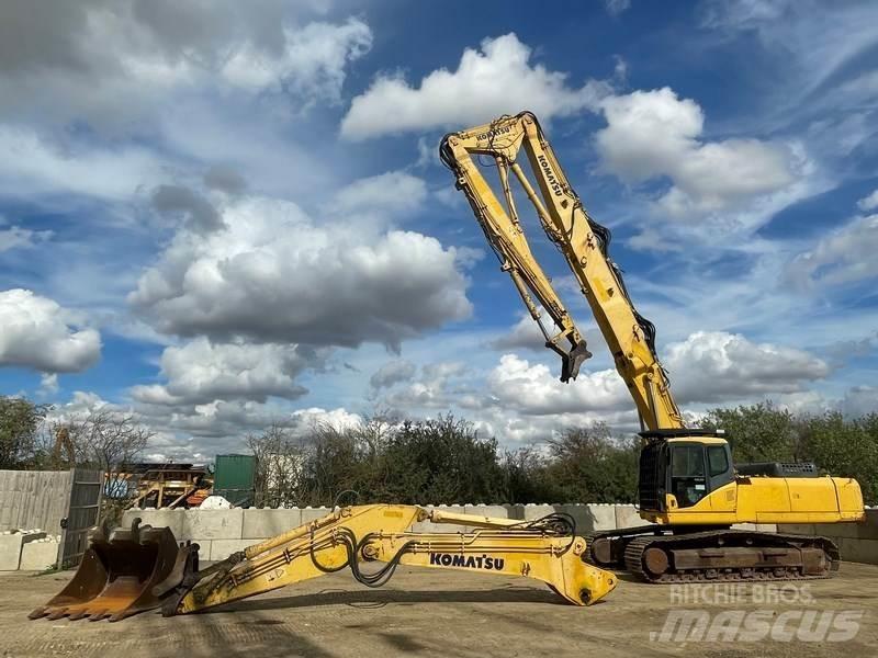 Komatsu PC340LCD-7 Yıkım ekskavatörleri