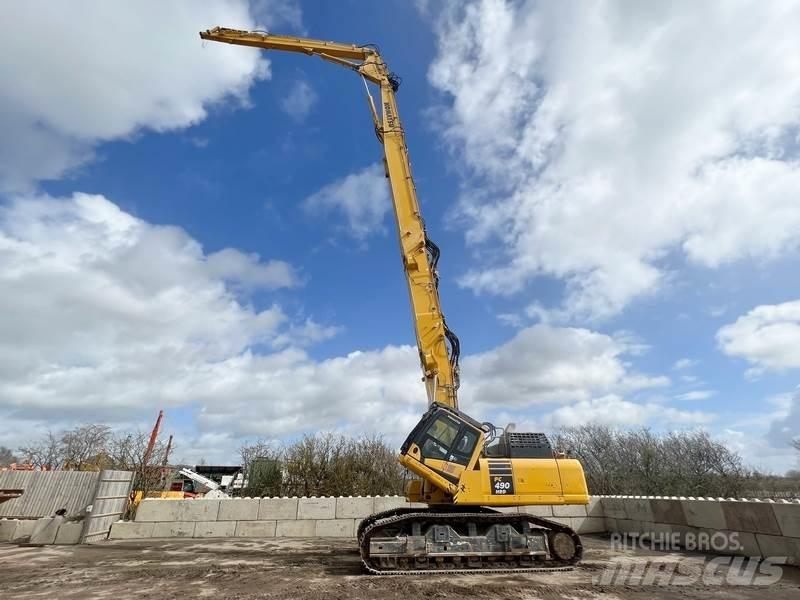Komatsu PC490HRD-11 Yıkım ekskavatörleri
