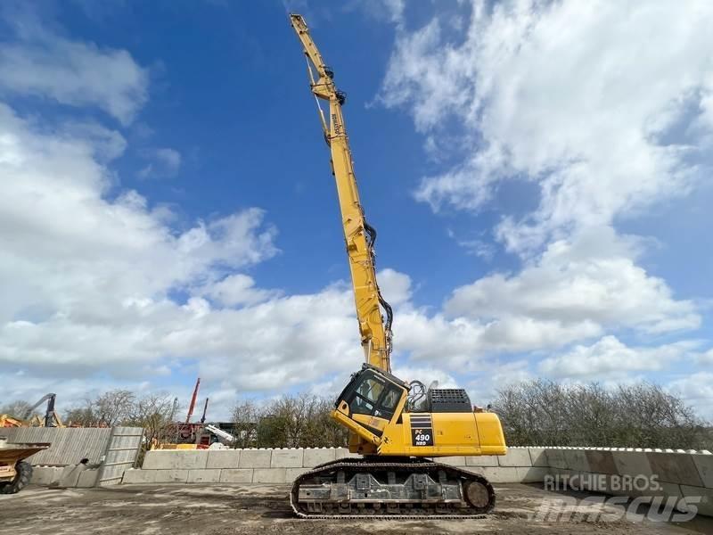 Komatsu PC490HRD-11 Yıkım ekskavatörleri
