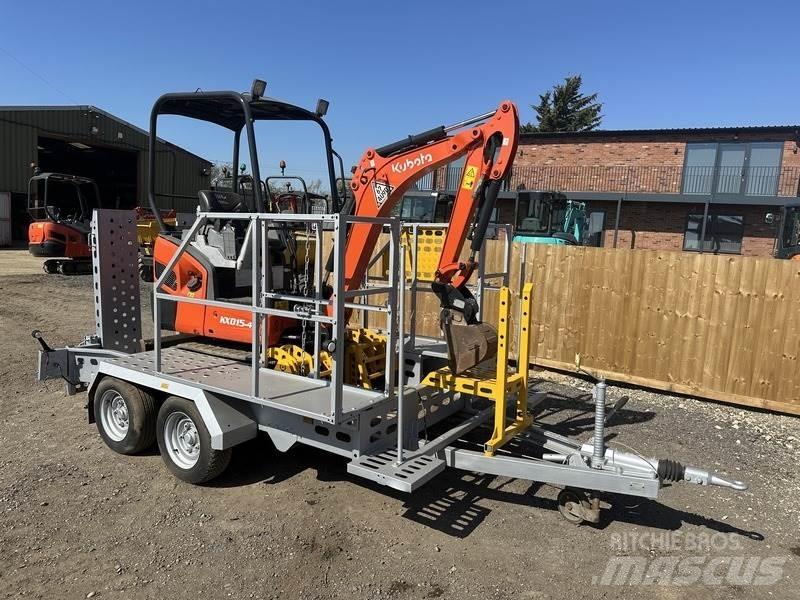 Kubota KX015-4 Mini ekskavatörler, 7 tona dek